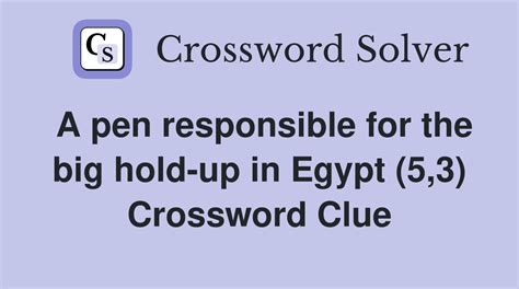 hold responsible crossword clue